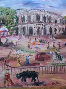 les arènes de NIMES  les arènes de NIMES